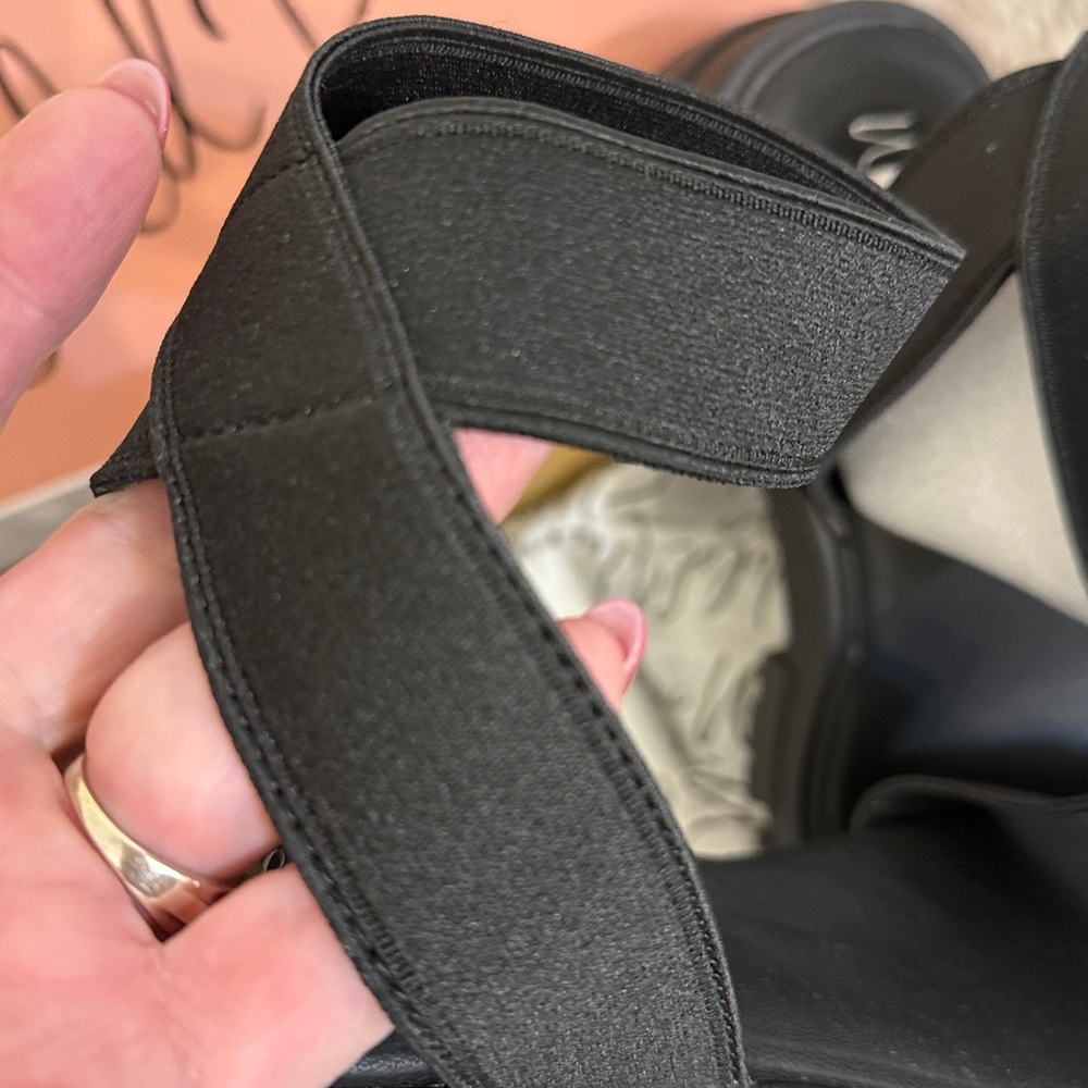 Black Platform Sandals - Picture 7 of 13